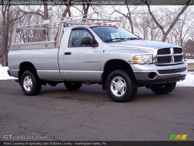 Bright Silver Metallic / Dark Slate Gray 2004 Dodge Ram 2500 SLT Regular Cab 4x4