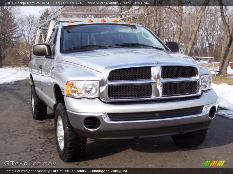 Bright Silver Metallic / Dark Slate Gray 2004 Dodge Ram 2500 SLT Regular Cab 4x4