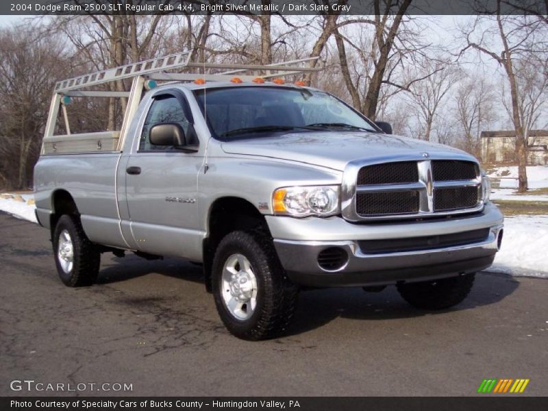 Bright Silver Metallic / Dark Slate Gray 2004 Dodge Ram 2500 SLT Regular Cab 4x4