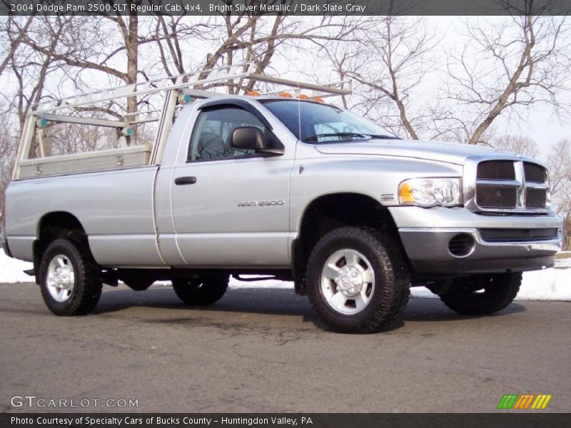 Bright Silver Metallic / Dark Slate Gray 2004 Dodge Ram 2500 SLT Regular Cab 4x4
