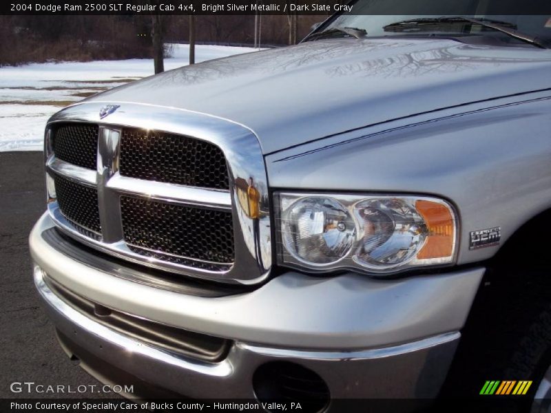 Bright Silver Metallic / Dark Slate Gray 2004 Dodge Ram 2500 SLT Regular Cab 4x4