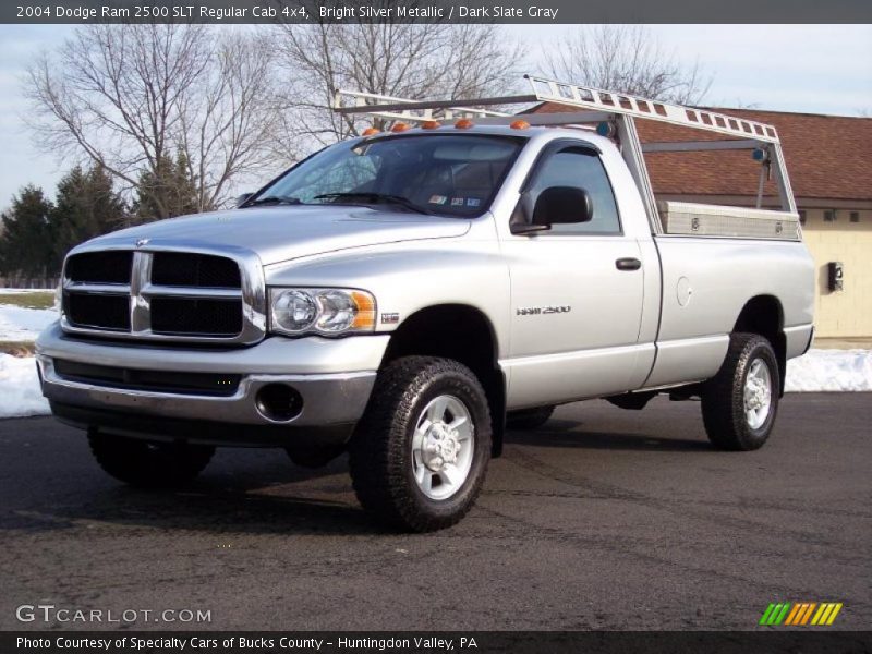 Bright Silver Metallic / Dark Slate Gray 2004 Dodge Ram 2500 SLT Regular Cab 4x4