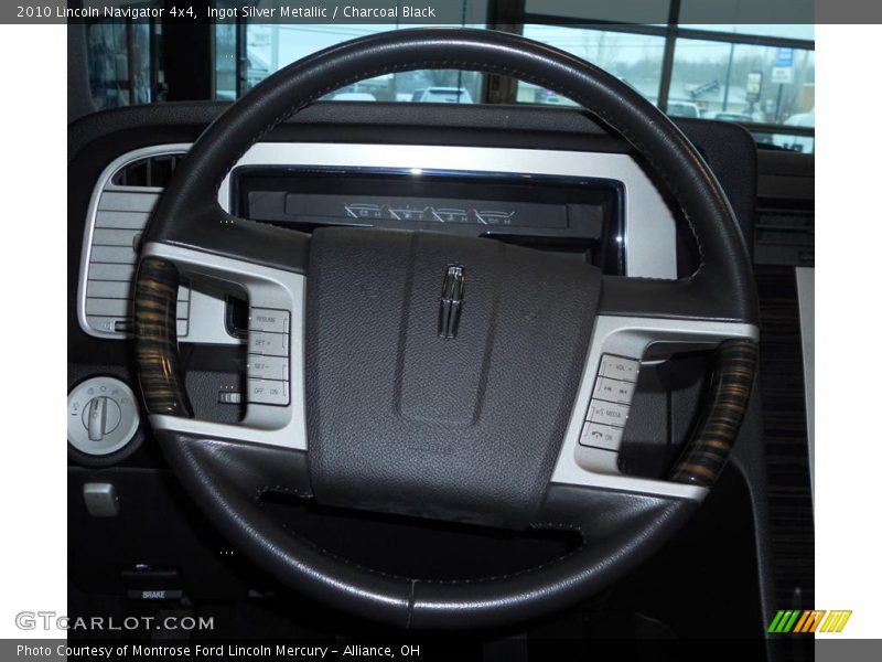 Ingot Silver Metallic / Charcoal Black 2010 Lincoln Navigator 4x4