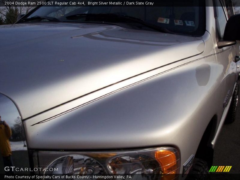 Bright Silver Metallic / Dark Slate Gray 2004 Dodge Ram 2500 SLT Regular Cab 4x4