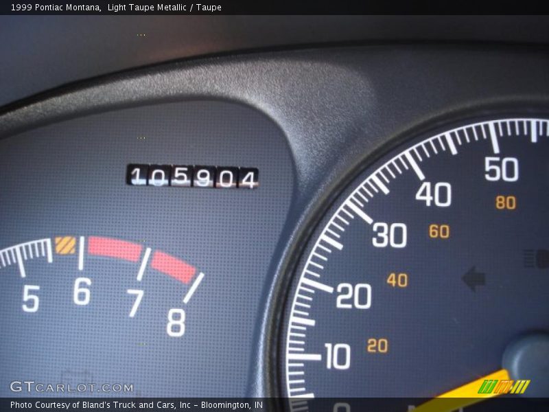 Light Taupe Metallic / Taupe 1999 Pontiac Montana