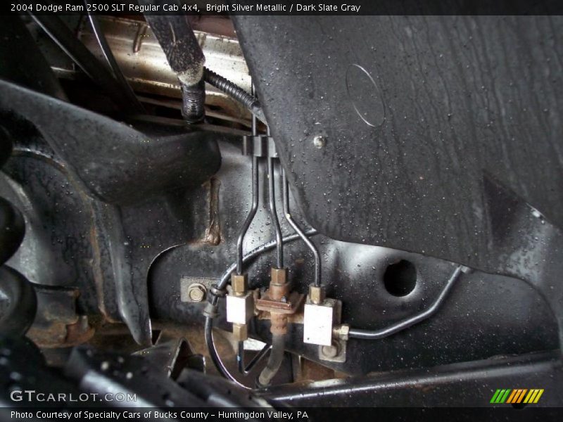 Bright Silver Metallic / Dark Slate Gray 2004 Dodge Ram 2500 SLT Regular Cab 4x4