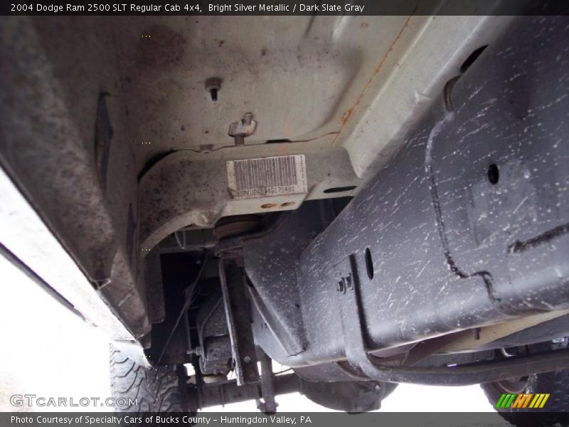 Bright Silver Metallic / Dark Slate Gray 2004 Dodge Ram 2500 SLT Regular Cab 4x4