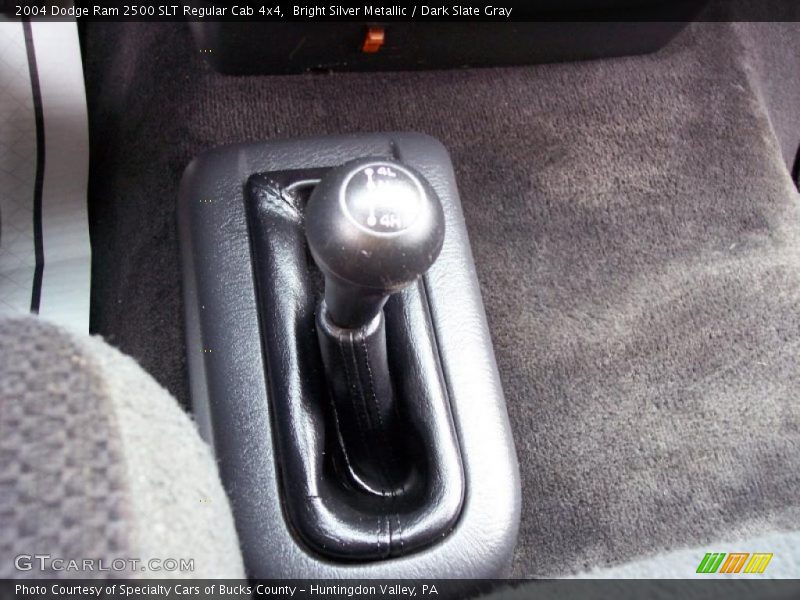 Bright Silver Metallic / Dark Slate Gray 2004 Dodge Ram 2500 SLT Regular Cab 4x4