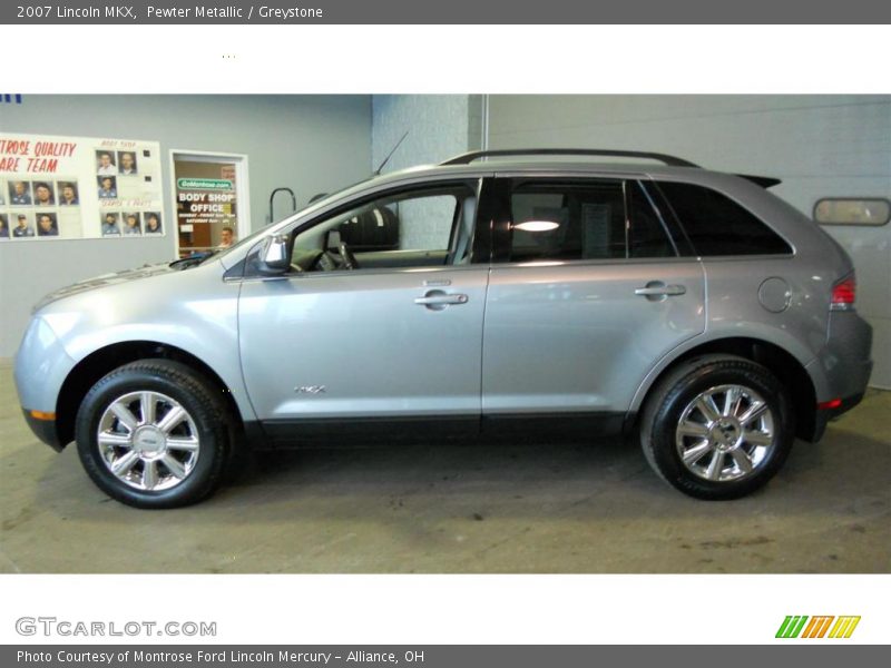 Pewter Metallic / Greystone 2007 Lincoln MKX