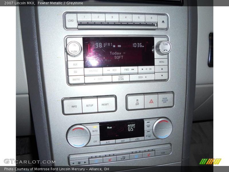 Pewter Metallic / Greystone 2007 Lincoln MKX
