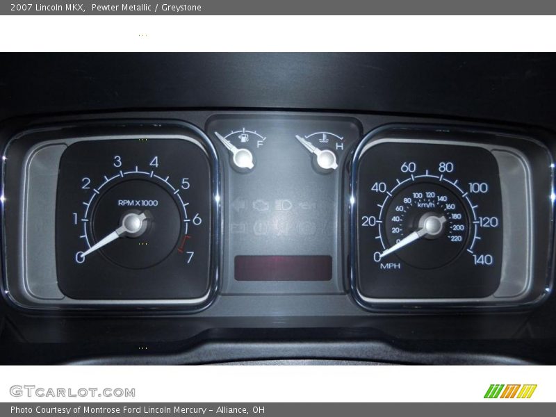 Pewter Metallic / Greystone 2007 Lincoln MKX