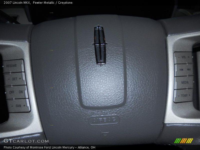 Pewter Metallic / Greystone 2007 Lincoln MKX