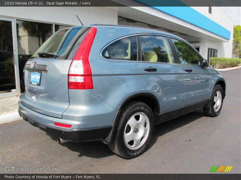 Opal Sage Metallic / Ivory 2010 Honda CR-V LX