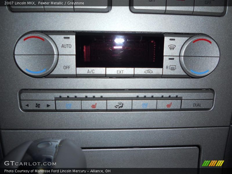 Pewter Metallic / Greystone 2007 Lincoln MKX