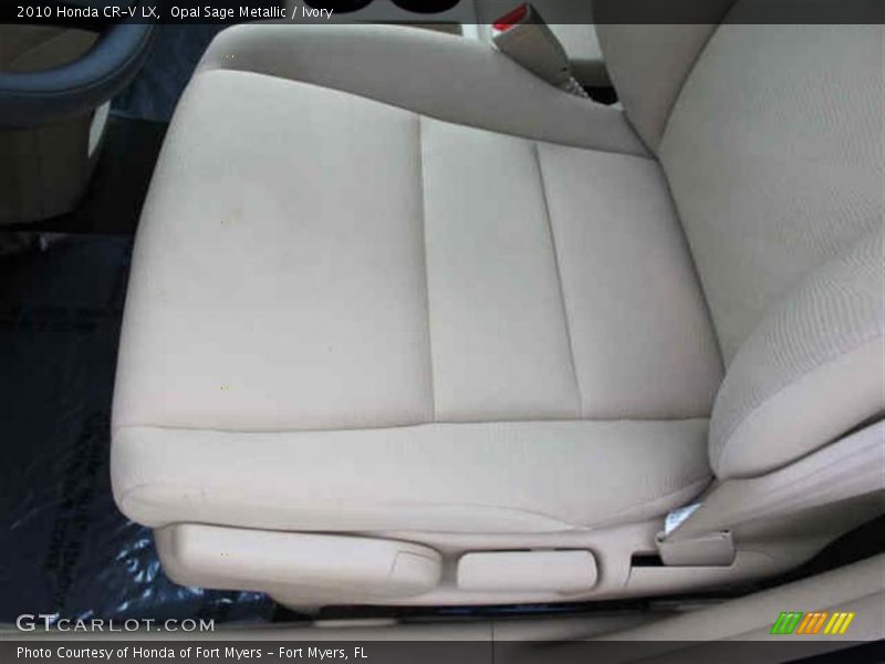 Opal Sage Metallic / Ivory 2010 Honda CR-V LX