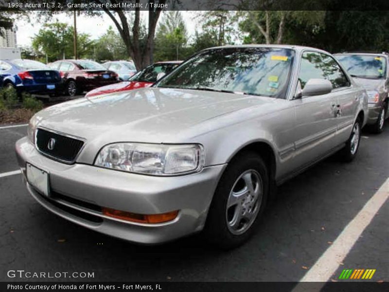 Granite Silver Pearl Metallic / Taupe 1998 Acura TL 3.2