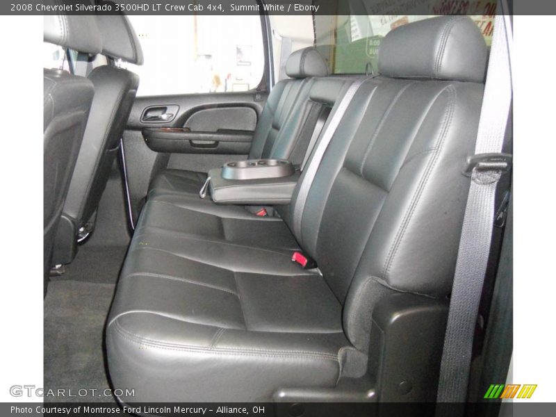 Summit White / Ebony 2008 Chevrolet Silverado 3500HD LT Crew Cab 4x4