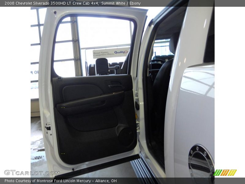 Summit White / Ebony 2008 Chevrolet Silverado 3500HD LT Crew Cab 4x4
