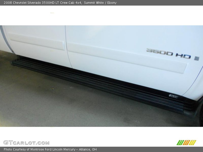 Summit White / Ebony 2008 Chevrolet Silverado 3500HD LT Crew Cab 4x4