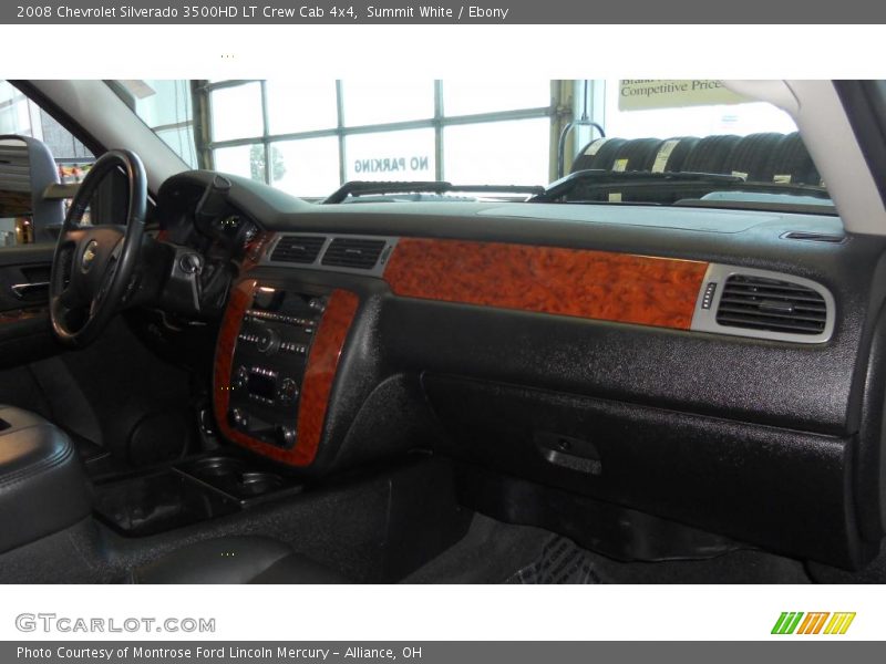 Summit White / Ebony 2008 Chevrolet Silverado 3500HD LT Crew Cab 4x4