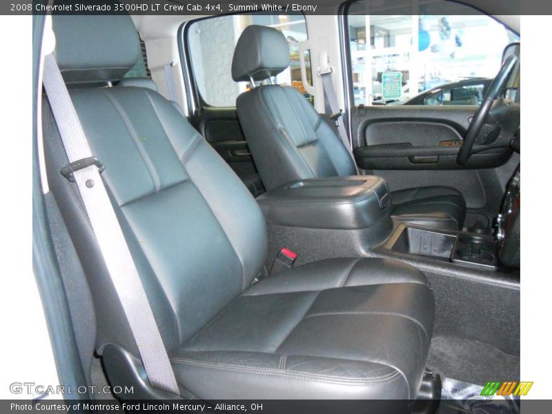 Summit White / Ebony 2008 Chevrolet Silverado 3500HD LT Crew Cab 4x4