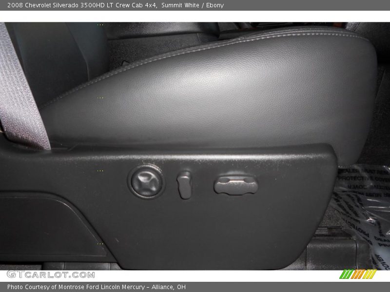Summit White / Ebony 2008 Chevrolet Silverado 3500HD LT Crew Cab 4x4
