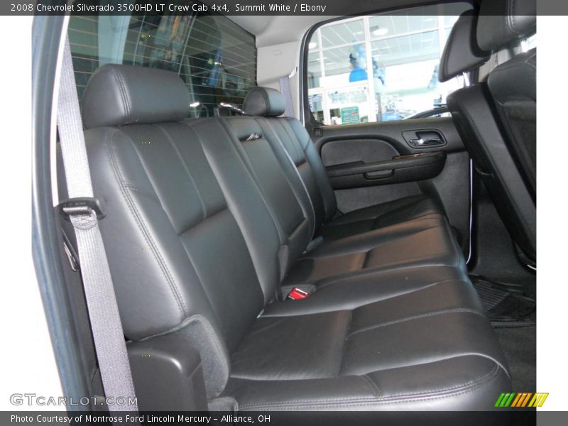 Summit White / Ebony 2008 Chevrolet Silverado 3500HD LT Crew Cab 4x4