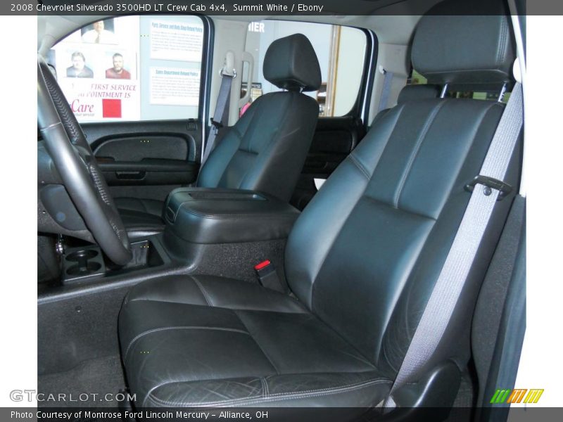 Summit White / Ebony 2008 Chevrolet Silverado 3500HD LT Crew Cab 4x4