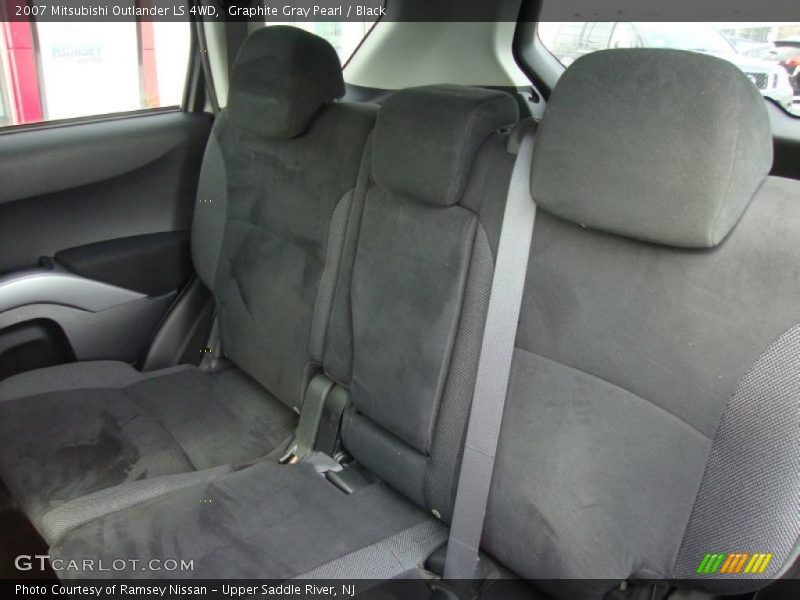 Graphite Gray Pearl / Black 2007 Mitsubishi Outlander LS 4WD