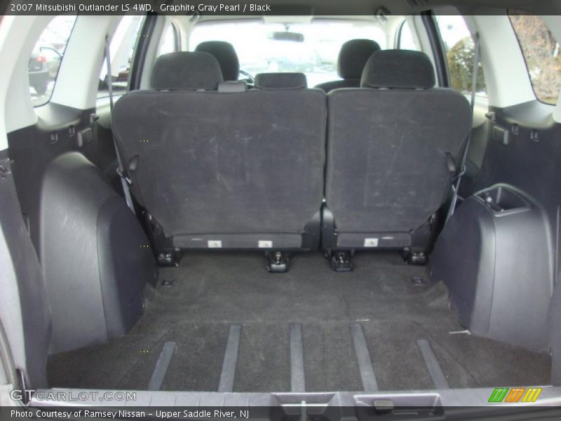 Graphite Gray Pearl / Black 2007 Mitsubishi Outlander LS 4WD