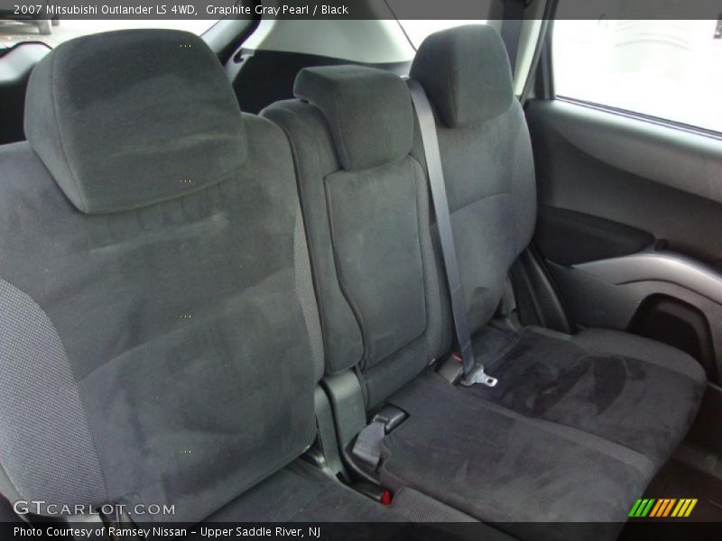 Graphite Gray Pearl / Black 2007 Mitsubishi Outlander LS 4WD