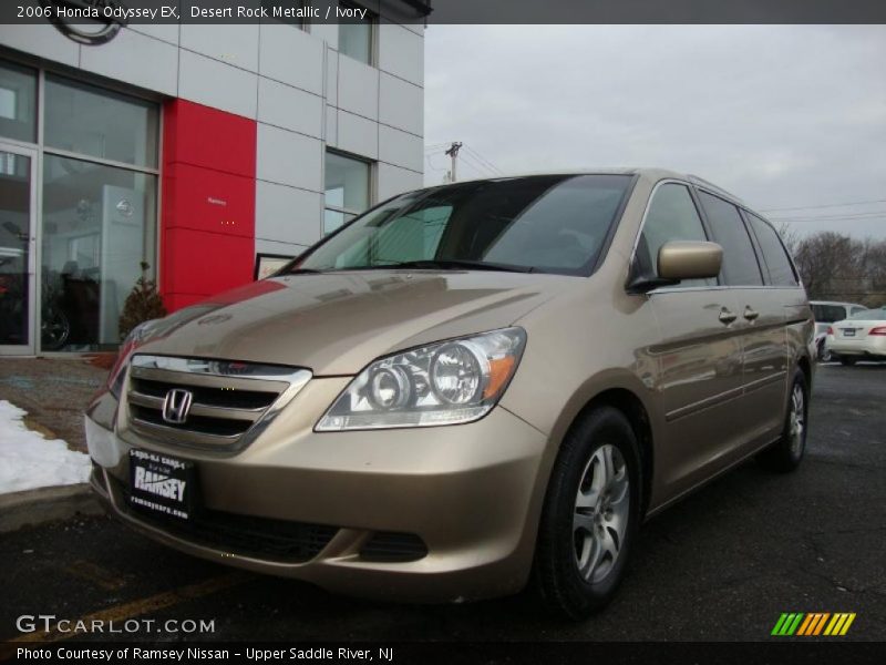 Desert Rock Metallic / Ivory 2006 Honda Odyssey EX