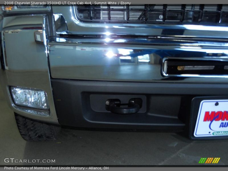 Summit White / Ebony 2008 Chevrolet Silverado 3500HD LT Crew Cab 4x4