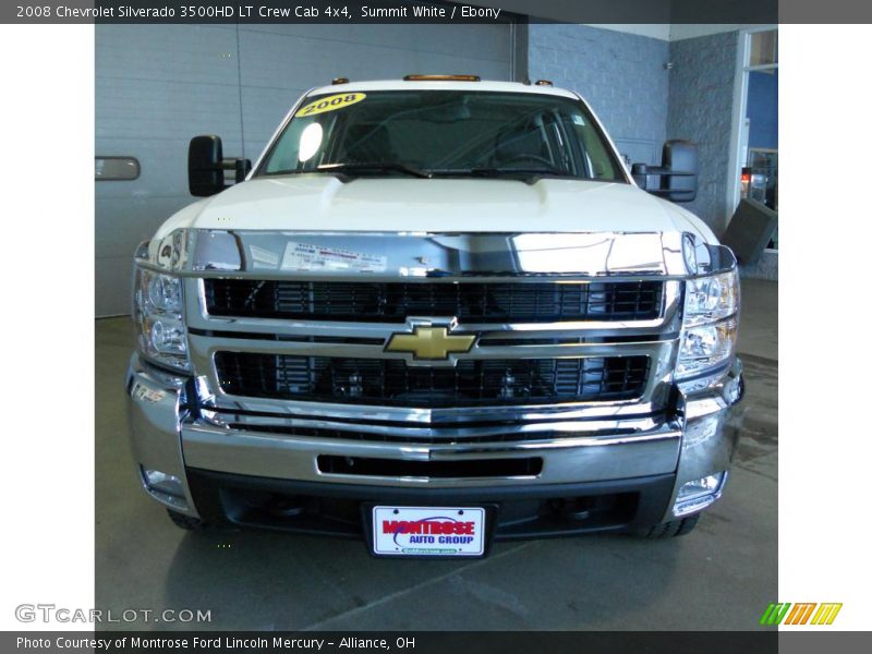 Summit White / Ebony 2008 Chevrolet Silverado 3500HD LT Crew Cab 4x4