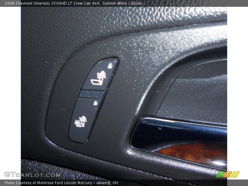 Summit White / Ebony 2008 Chevrolet Silverado 3500HD LT Crew Cab 4x4