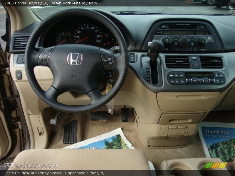 Desert Rock Metallic / Ivory 2006 Honda Odyssey EX