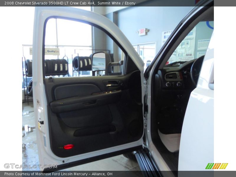 Summit White / Ebony 2008 Chevrolet Silverado 3500HD LT Crew Cab 4x4