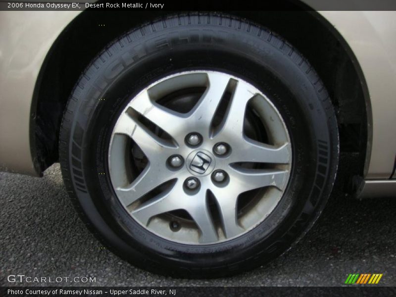 Desert Rock Metallic / Ivory 2006 Honda Odyssey EX