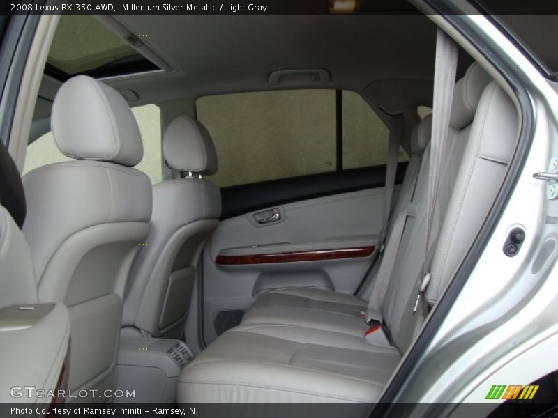 Millenium Silver Metallic / Light Gray 2008 Lexus RX 350 AWD