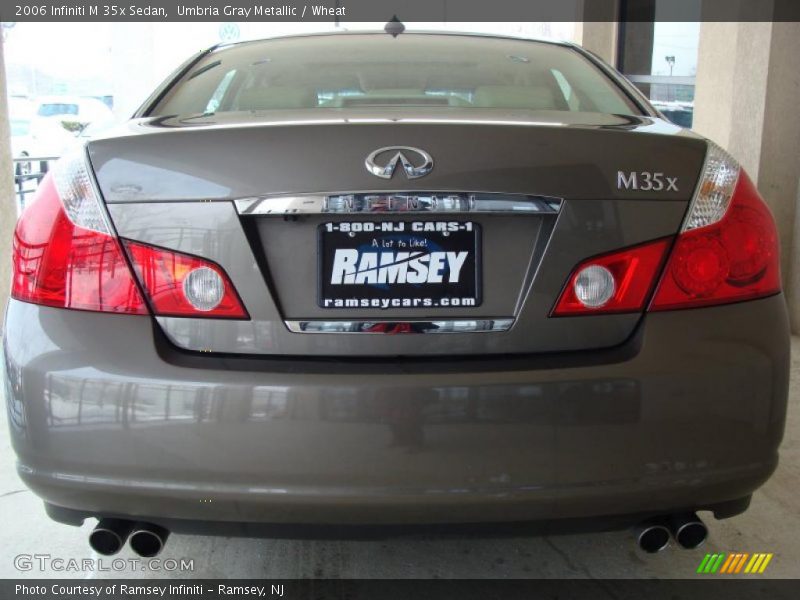 Umbria Gray Metallic / Wheat 2006 Infiniti M 35x Sedan