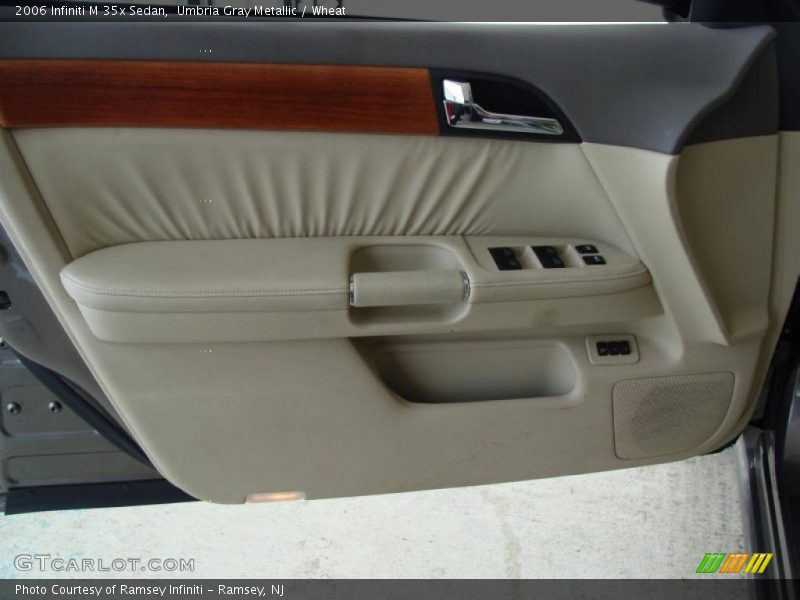 Umbria Gray Metallic / Wheat 2006 Infiniti M 35x Sedan