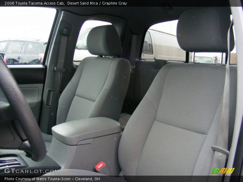 Desert Sand Mica / Graphite Gray 2008 Toyota Tacoma Access Cab
