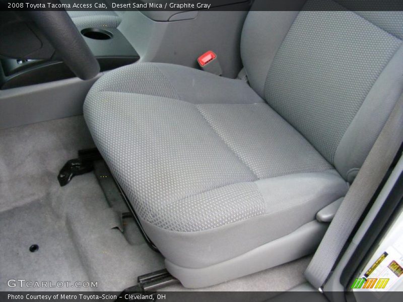 Desert Sand Mica / Graphite Gray 2008 Toyota Tacoma Access Cab