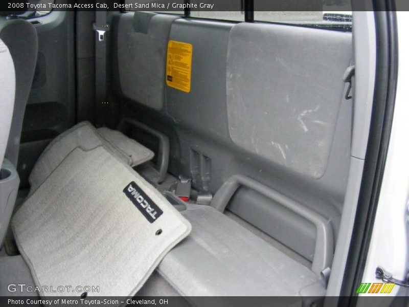 Desert Sand Mica / Graphite Gray 2008 Toyota Tacoma Access Cab