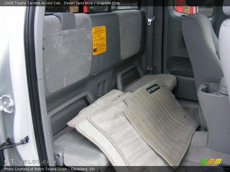 Desert Sand Mica / Graphite Gray 2008 Toyota Tacoma Access Cab