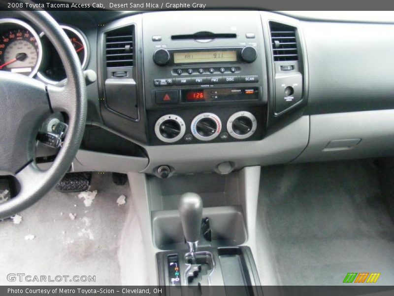 Controls of 2008 Tacoma Access Cab