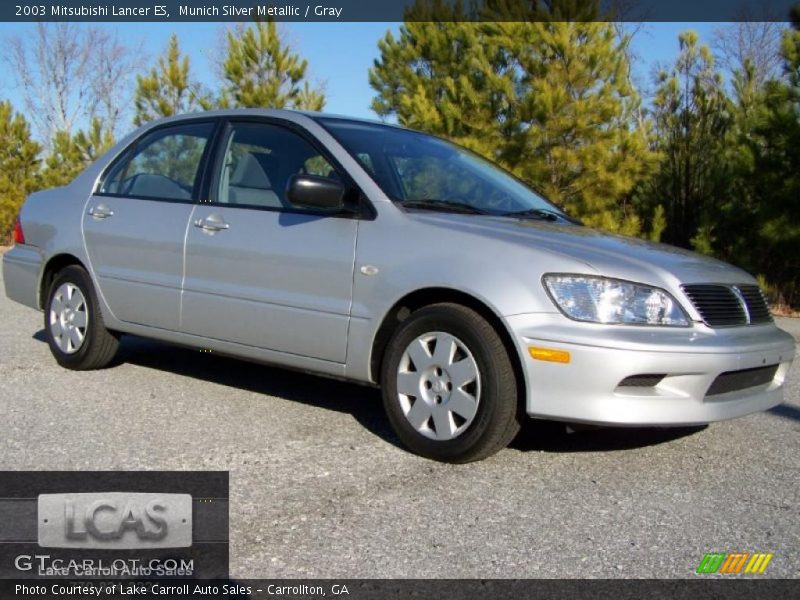 Munich Silver Metallic / Gray 2003 Mitsubishi Lancer ES