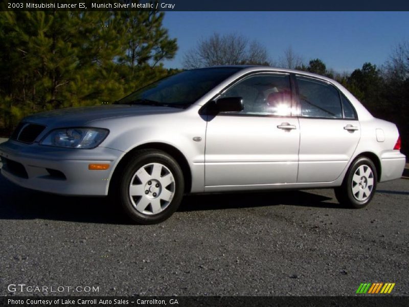 Munich Silver Metallic / Gray 2003 Mitsubishi Lancer ES
