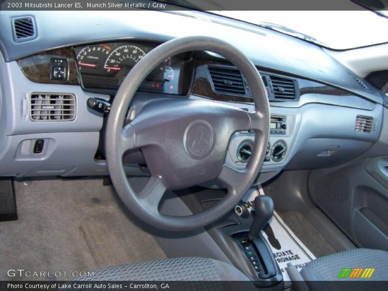 Munich Silver Metallic / Gray 2003 Mitsubishi Lancer ES