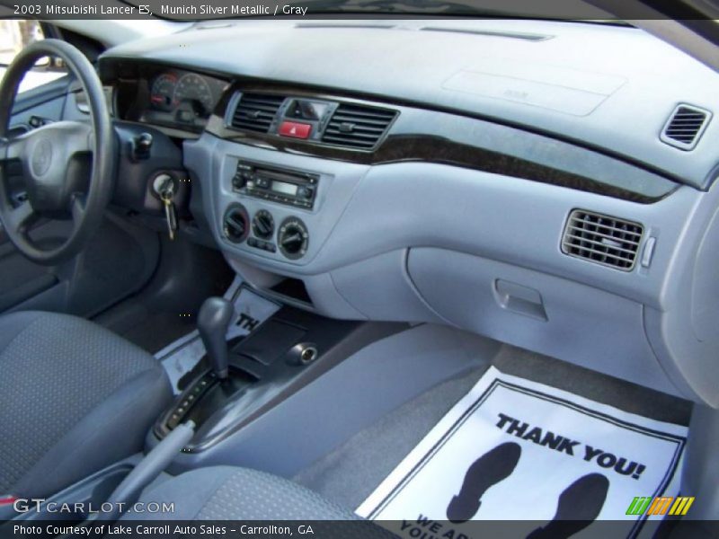 Munich Silver Metallic / Gray 2003 Mitsubishi Lancer ES